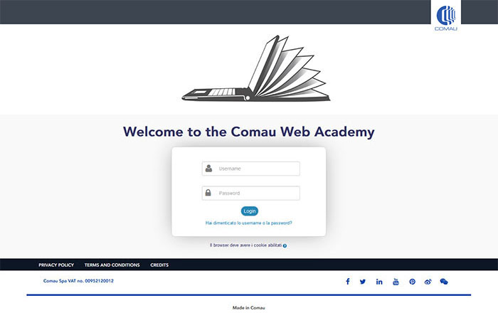 Comau Web Academy